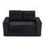 Canapé-lit convertible, canapé-lit double extensible, canapé-lit convertible 2 en 1, canapé-lit escamotable avec coussins pour le salon de la chambre à coucher-1298443034