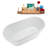 58.7'' x 29.5'' Soaking Acrylic Bathtub-95288581