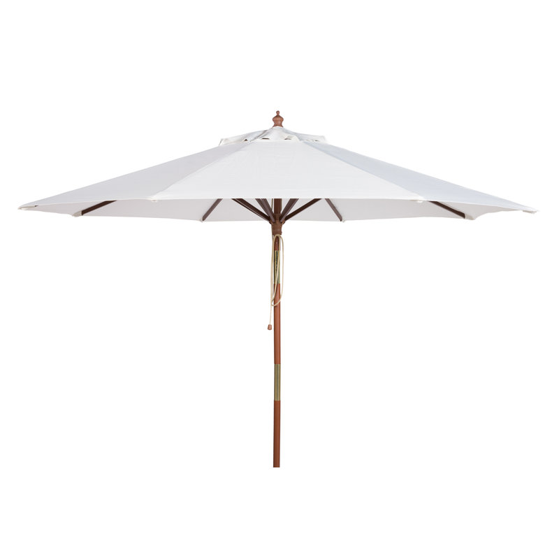 Aldan 9' Market Umbrella, Ivory