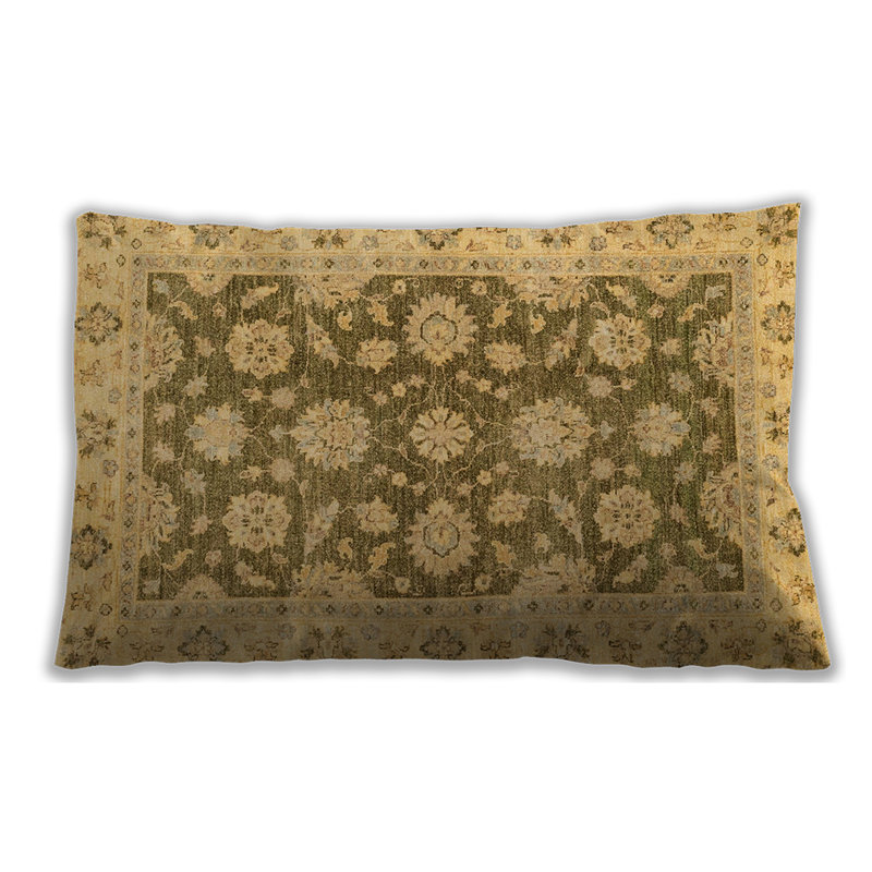 Coussin Abstract 2989, Microsuède