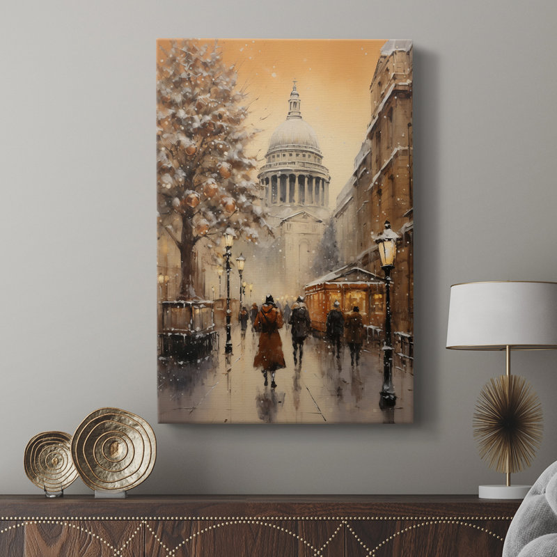Art de Noël des Fêtes de Noël - galerie sur mesure Cavas