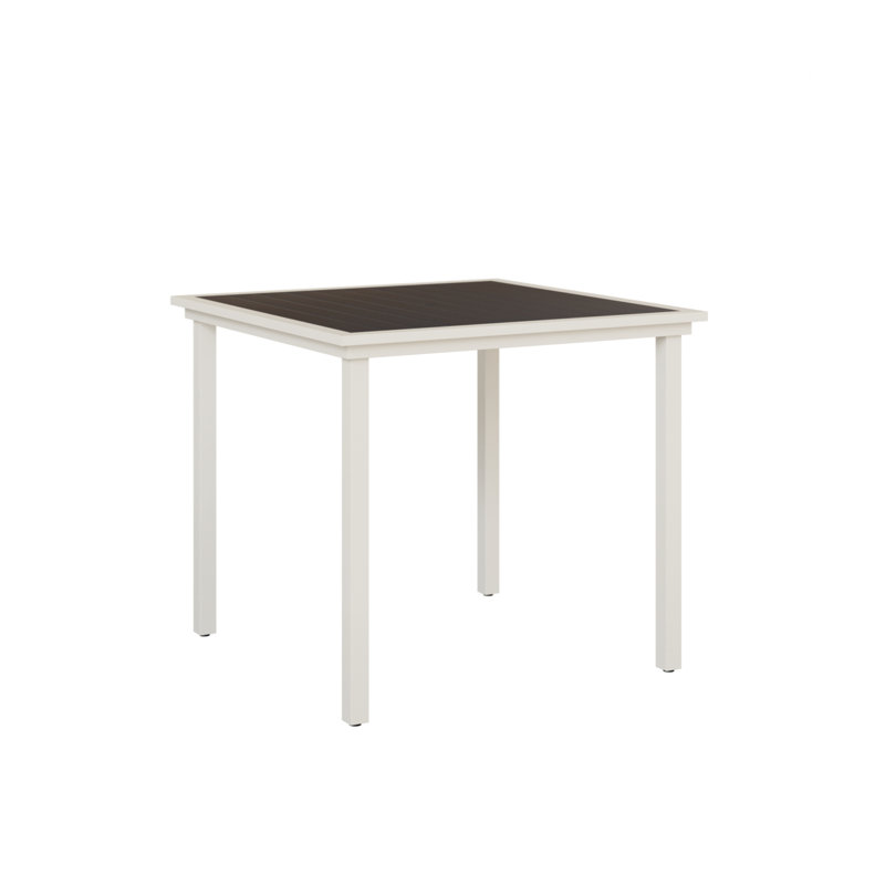 Table de bar carrée 44 po Lumley, Vert