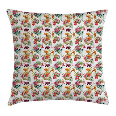 Floral Square Scatter Cushion Cushion Cover