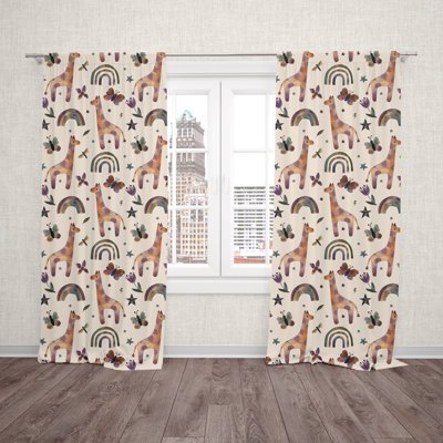Joffre Room Darkening Curtain Pair