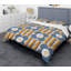 Ensemble de housse de couette rétro mid-century florale iii-40703024