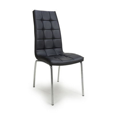 Jenner Leather Effect Dining Chair
