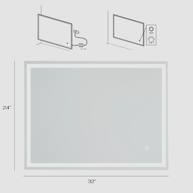 Miroir Ilani, 24,17 po x 31,74 po