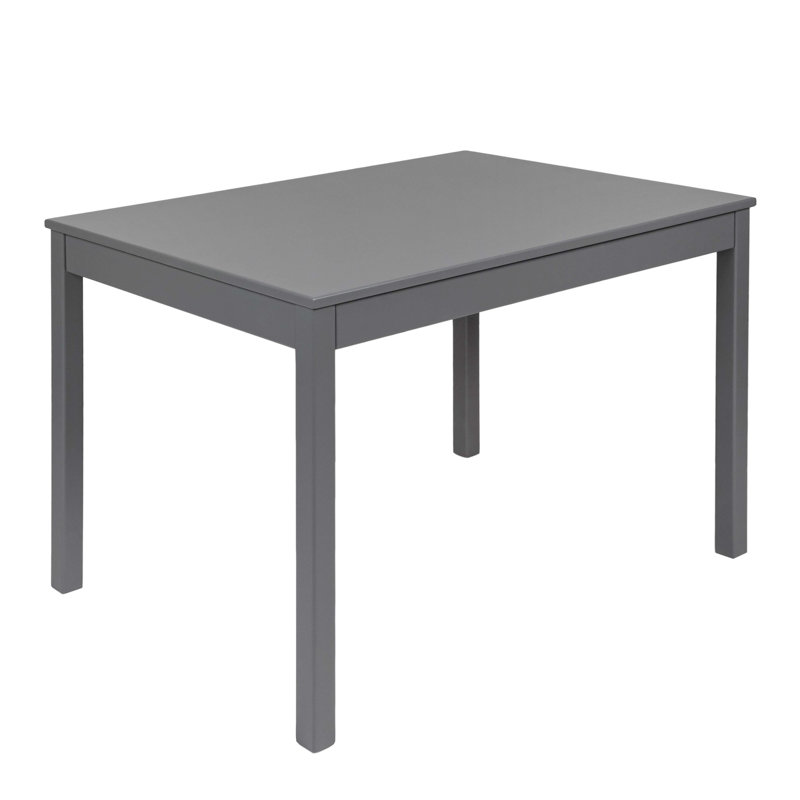 Sabian Rectangular Dining Table, 75cm H x 110cm W x 75cm D, Grey