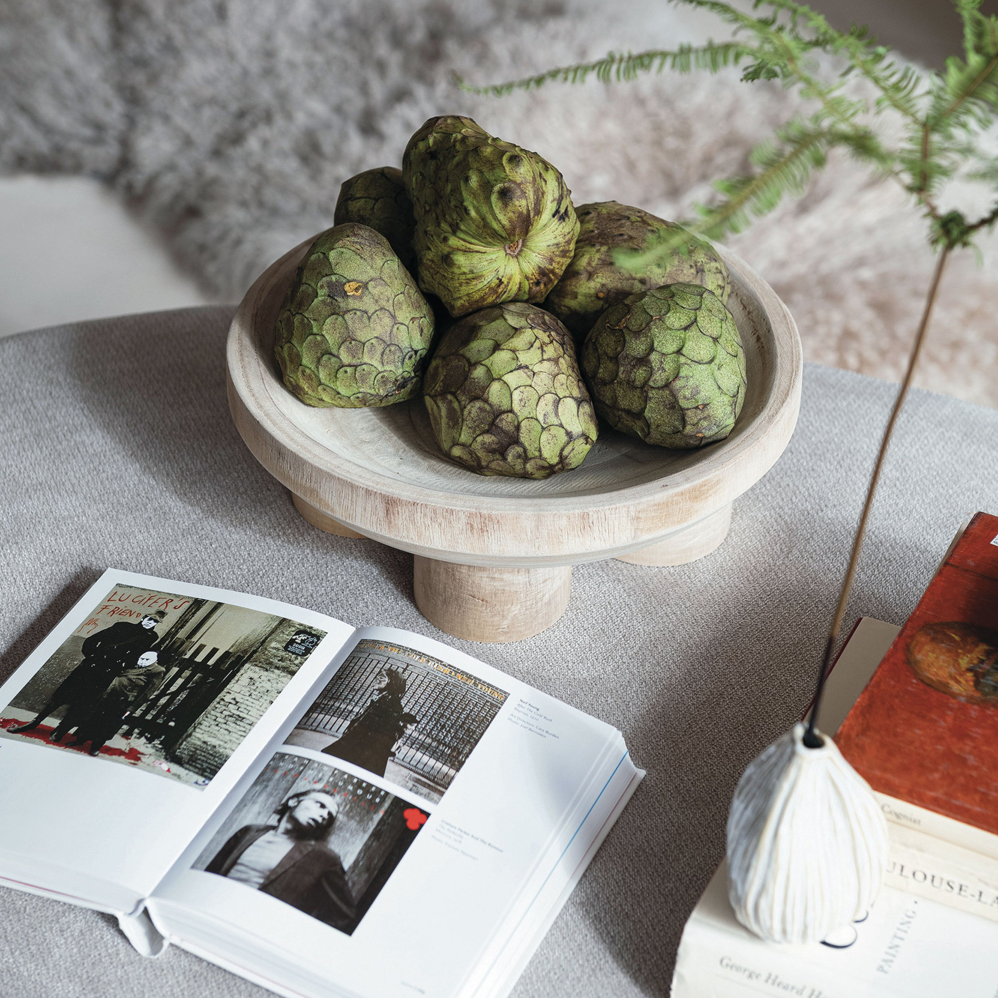 Natural Elegance Paulownia Wood Bowl