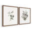 «Vintage Floral XXV», impression giclée sur cadre - ensemble de 2-1839849057-1839849086