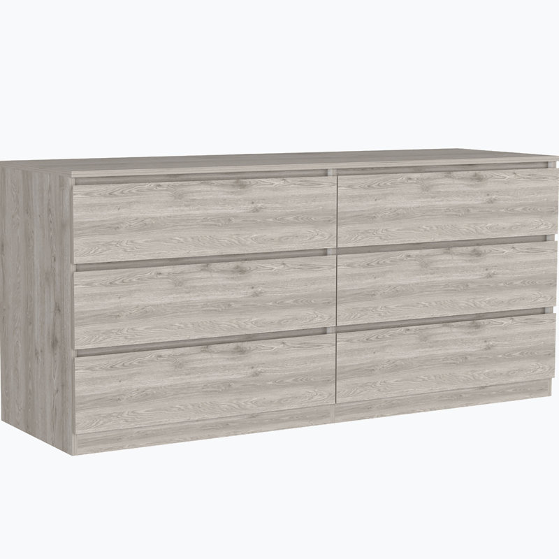 Commode à six tiroirs