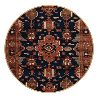 Tapis brun lavable à la machine