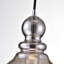 Luminaire suspendu en forme de dôme noir antique à 1 lumière de 7,1 po Odeza-1686783286-1686753902
