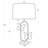 Monarch Metal Table Lamp