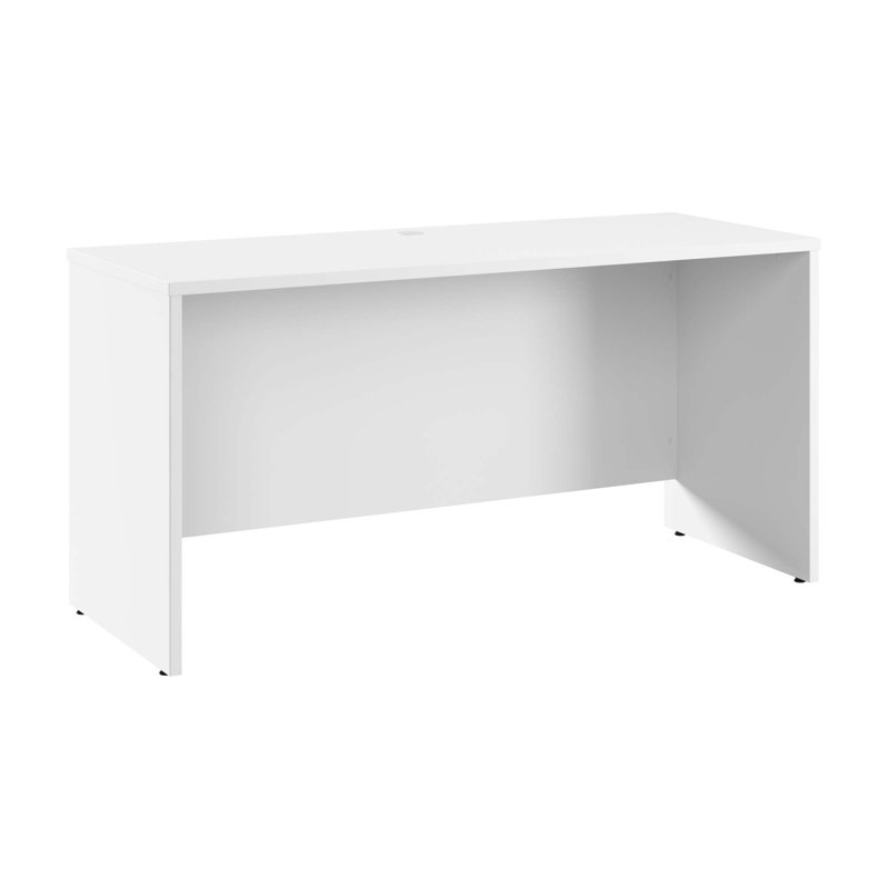 Hampton Heights 72W x 24D Desk/Credenza/Return, 29.88" H x 59.5" W x 23.38" D
