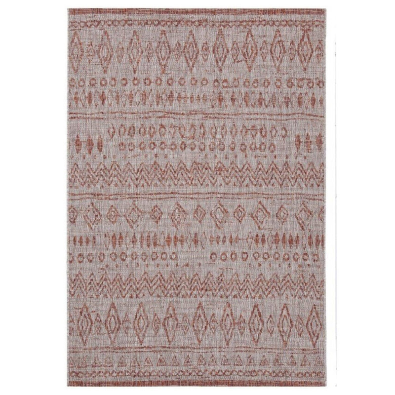 Kaden Abstract Hand Woven Indoor / Outdoor Area Rug, Rectangle 160 x 230cm