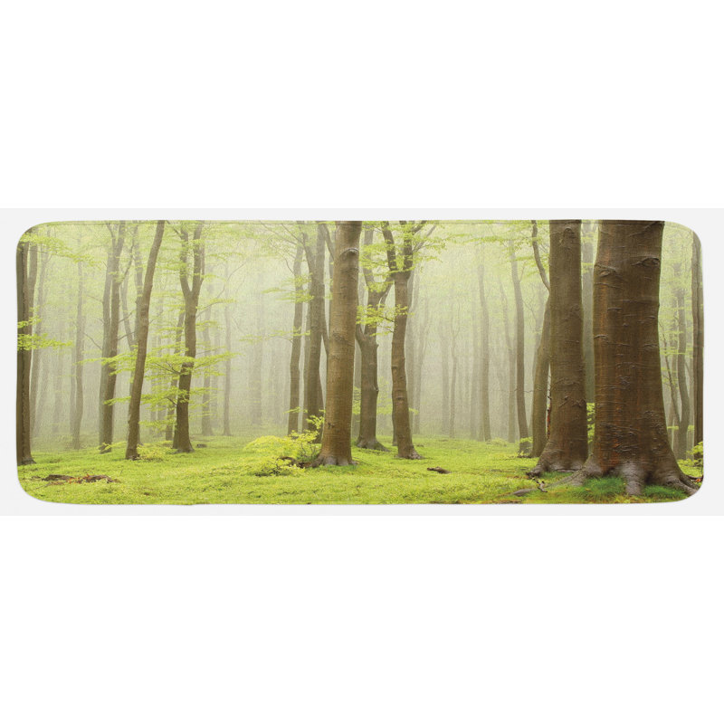 Tapis de cuisine à bois