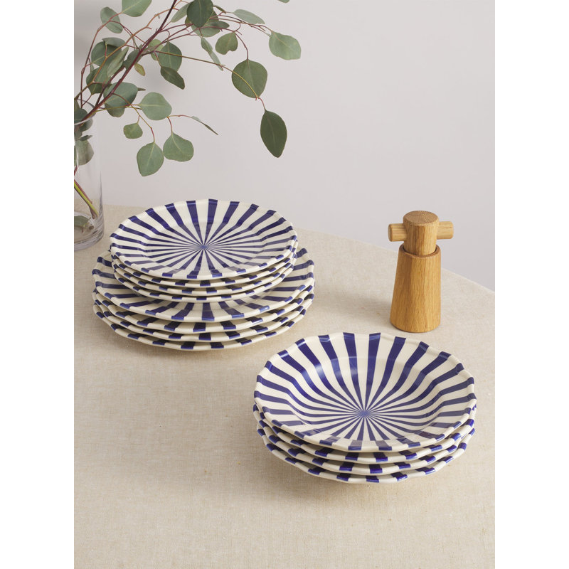 Mafalda Dinnerware Set With Pasta Bowl