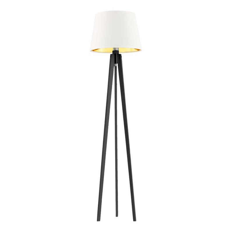 Albro 158cm Tripod Floor Lamp, White, Black