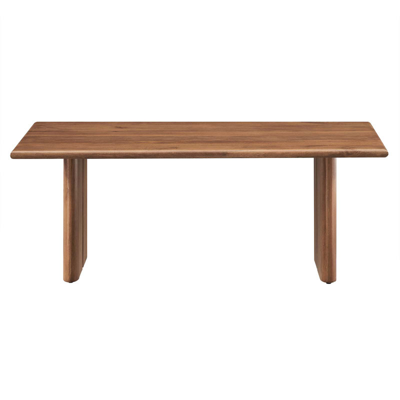 Modway Amistad Wood Coffee Table, Walnut