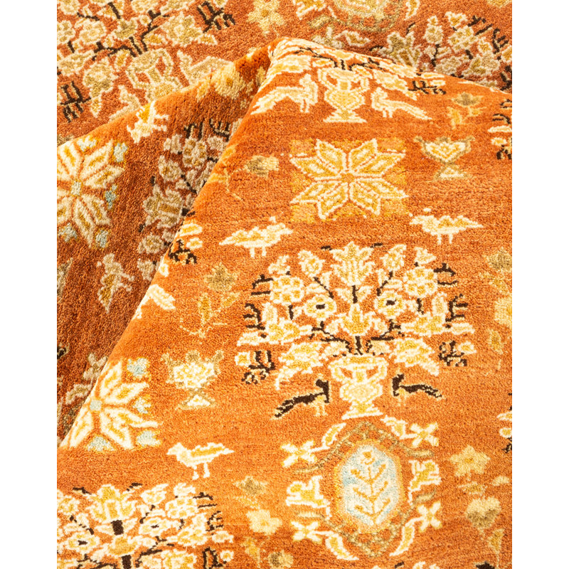 Classic One-of-a-Kind 6' 1" X 8' 10" Hand Knotted Area Rug
