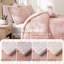 Ensemble de literie rose Western Cowgirl, ensemble de microfibre simple / simple TG pour chambre
