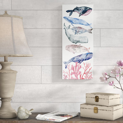 " Whale Wildlife Ocean Illustrations "