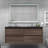 Smariti 60" Wall-Mounted Double Bathroom Vanity Set-1193115136