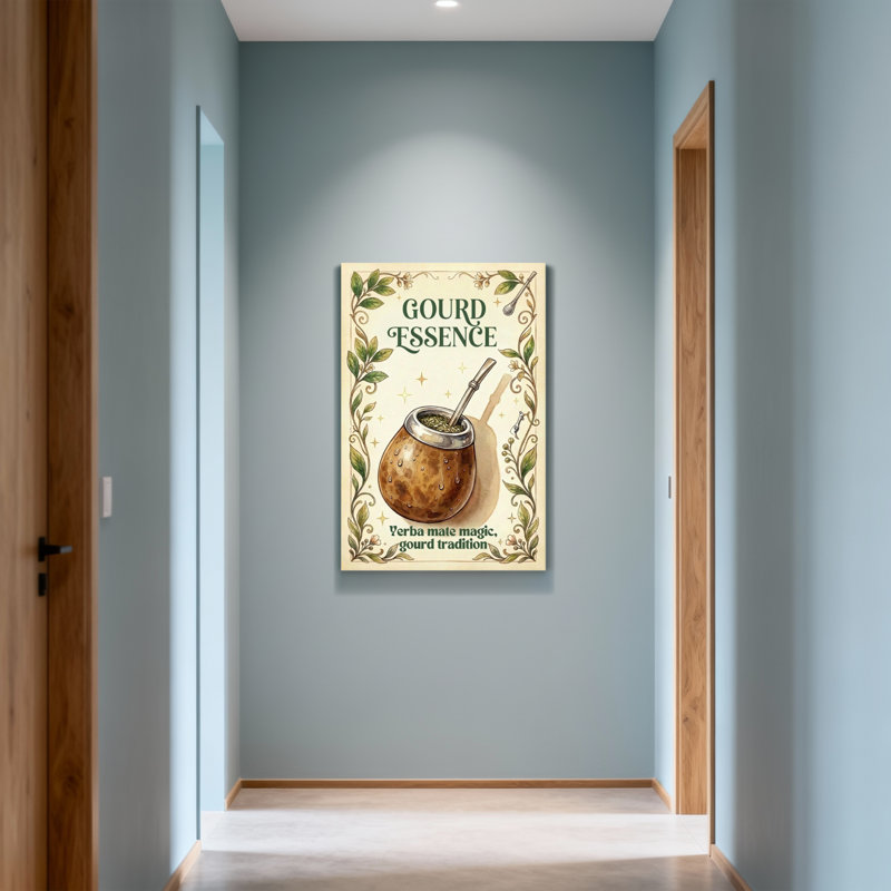 Fashion Gourde Essence Verba Mate Magie Gourde Tradition, H 36 po x l 24 po