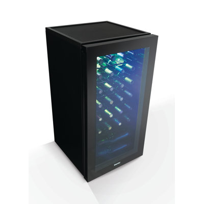 Danby Single Zone 17.5'' Freestanding 36 Bottle Wine Refrigerator with Reversible Door