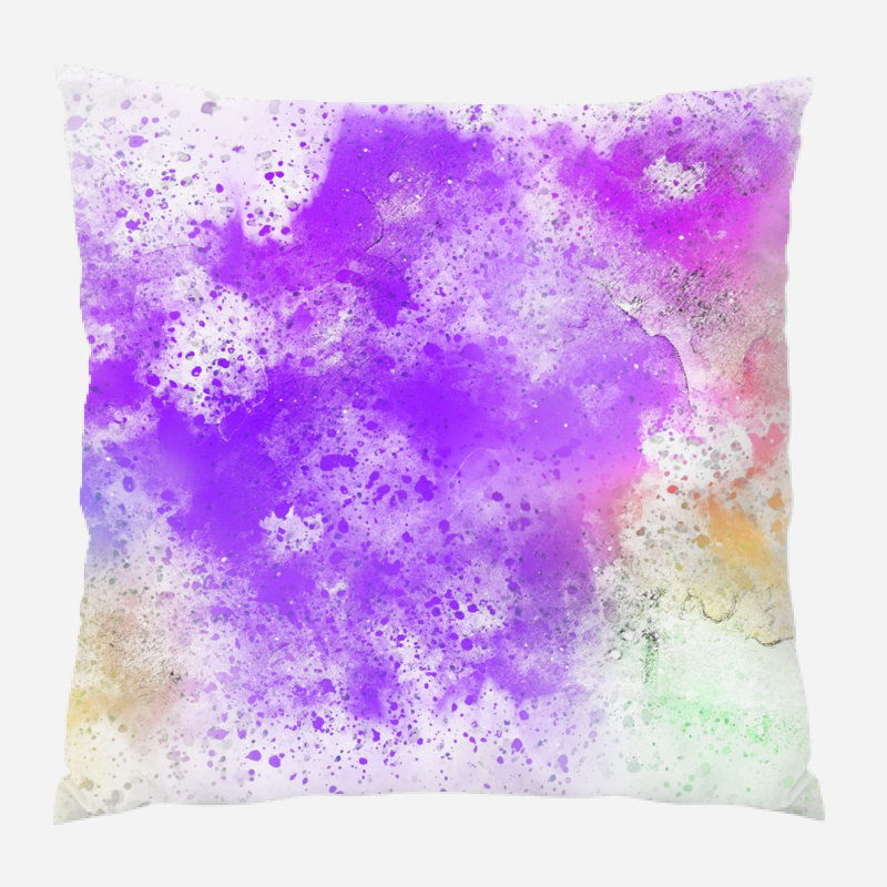 Coussin décoratif Cadmus, Microsuède, Intérieur