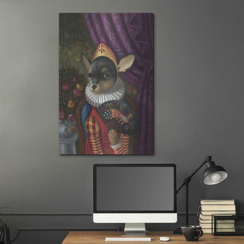 Trinx «Violeta Avant Triomphe» par Gina Matarazzo, art mural en métal, H 36 po x l 24 po