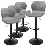 Swivel Adjustable Height Bar Stool (Set of 4)