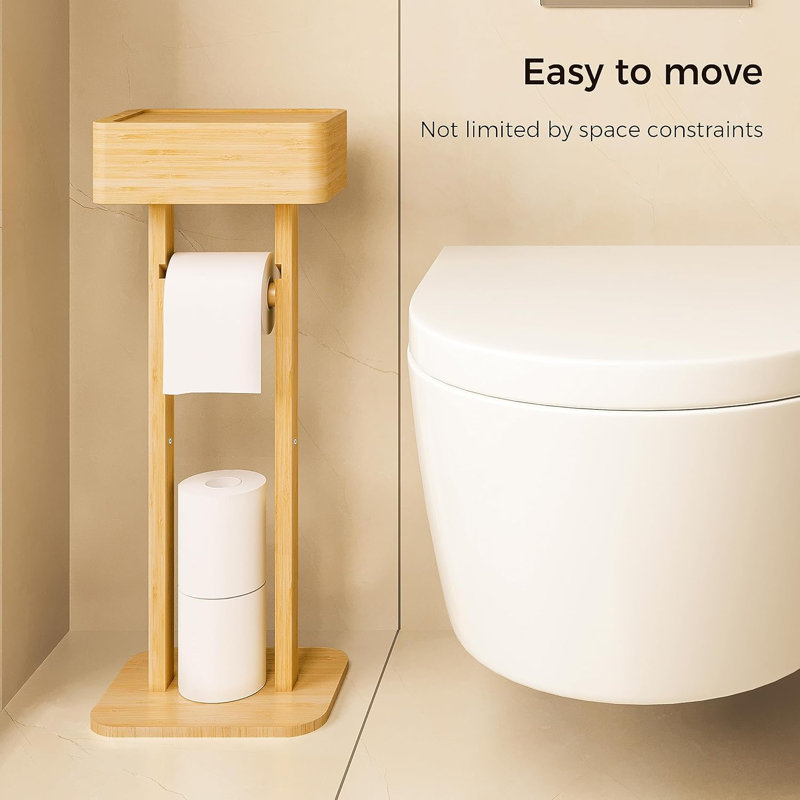 Free Standing Toilet Paper Holder