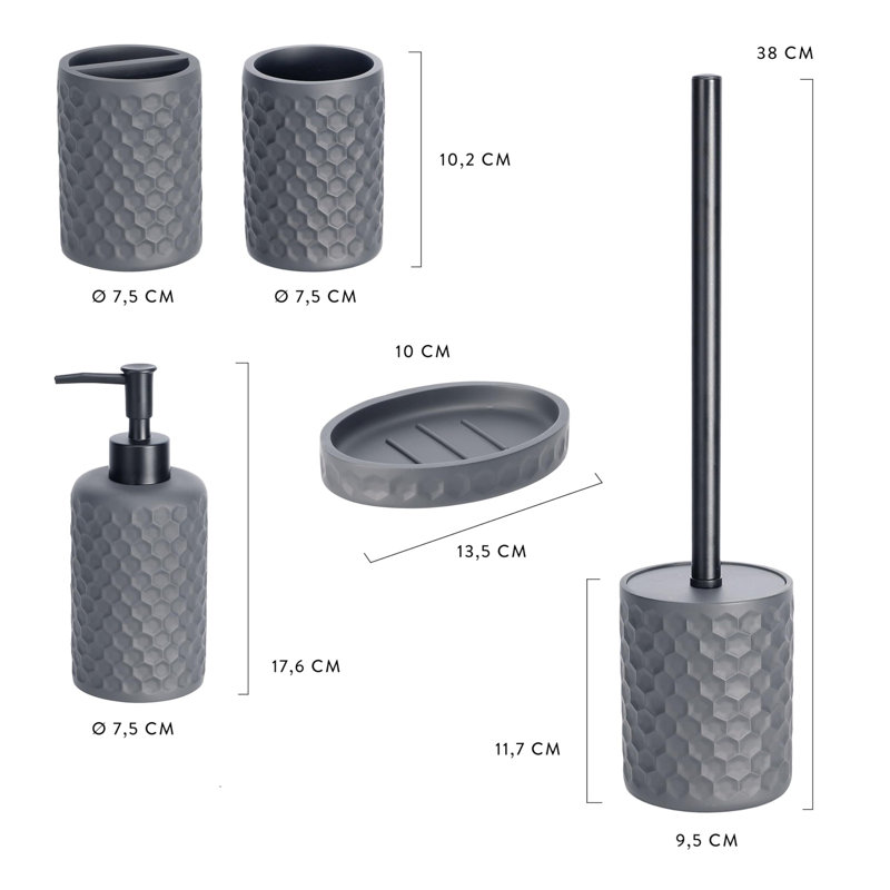 Richana Bathroom Accessory Set