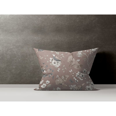 Cosette Rectangular Cotton Pillow Cover & Insert