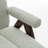Dormon Upholstered Boucle  Armchair with Solid Wood Legs-1302436130