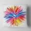 Color Explosion - Coussin décoratif à imprimé abstrait-29842588-29842591
