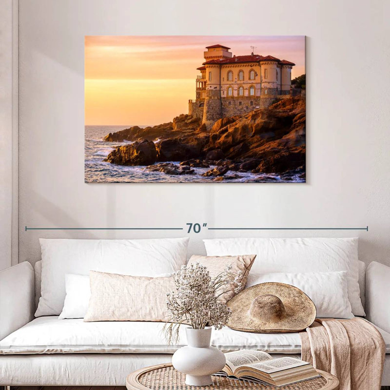 Lilie Boccale Castle, H 30 po x l 45 po