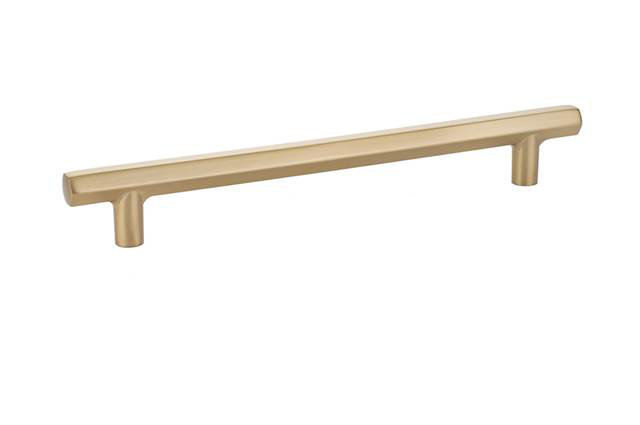 Poignée barre Mod, 8", Laiton satiné