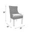 Chaise avec accoudoirs Lundeen-771767129