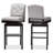 Chareese Swivel Upholstered Counter Stool-328801872