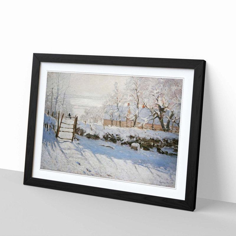 Claude Monet - Single Picture Frame Painting, Black