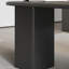 Bureau en bois manufacturé en L noir avec bureau à 3 tiroirs-925465088-925465093
