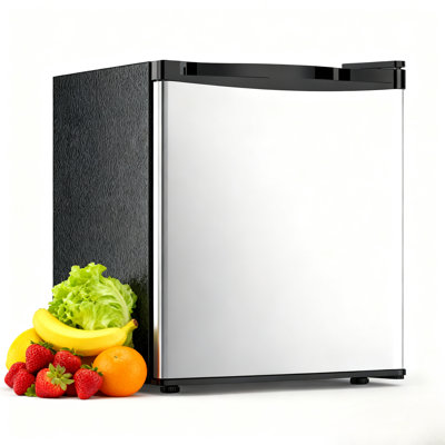 1.6 Cu.ft Compact Fridge W/ Freezer: 7 Temp Settings, Ultra Energy-Efficient, Whisper-Quiet For Dorm/Office/Rv/Bedroom on Fridge.com