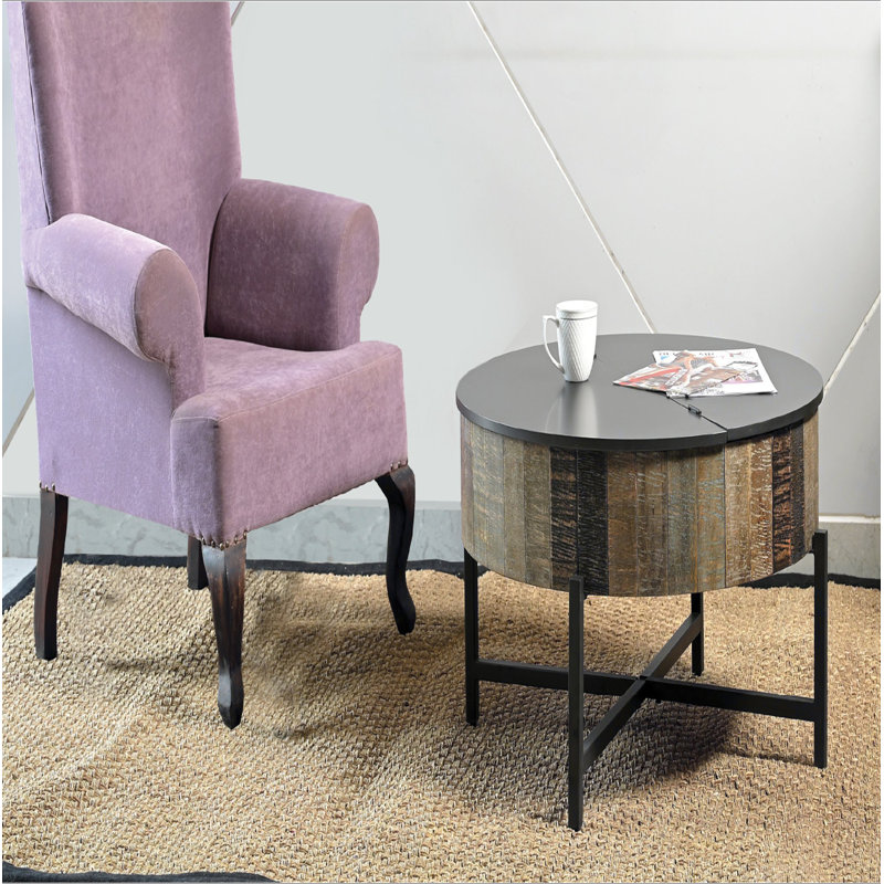 Table basse rustique rétro