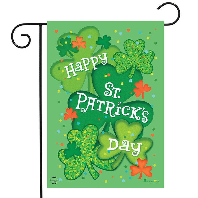 Drapeau de la fête de la Saint-Patrick
