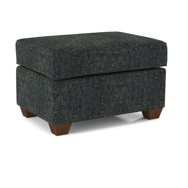 Clark 27" Wide Rectangle Standard Ottoman, Montana Walnut, Connelly Crow