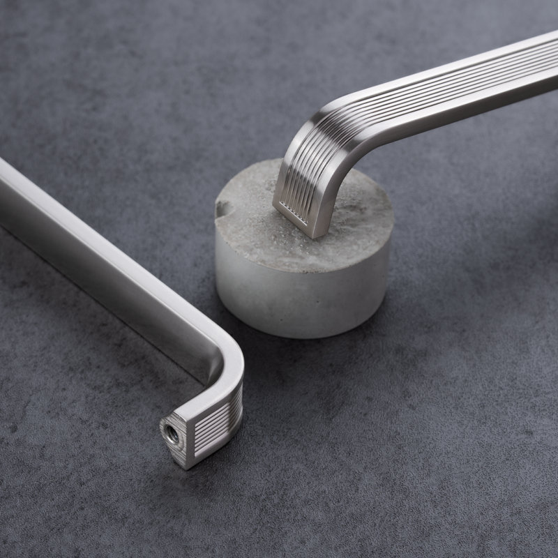 Ensemble de poignées pontes décoratives 3,75 po 5 po 6,3 po New Collection, 5", Satin Nickel