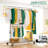 Raschid Metal Adjustable Rolling Industrial Pipe Clothing Rack-910464587